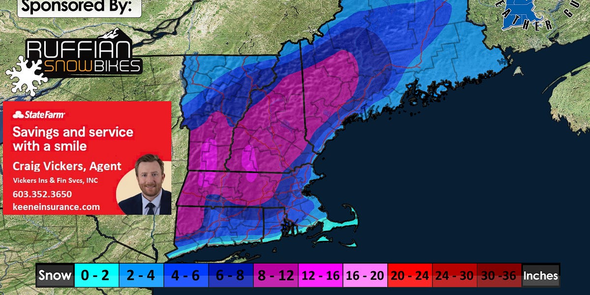 TUESDAY STORM UPDATE New England Weather Guy