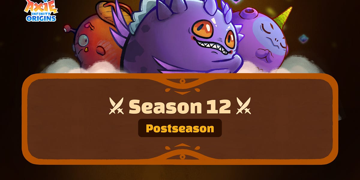 Origins S12 Postseason has begun!