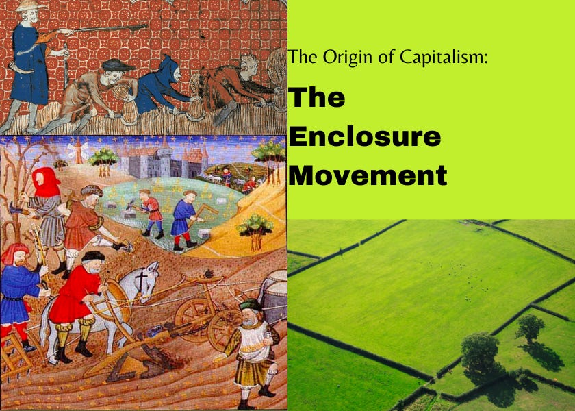 The Origin of Capitalism The Enclosure Movement