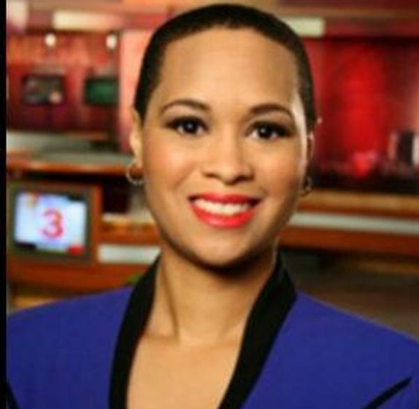 Black Weather Lady Fired Over Hair by Rebecca Schoenkopf