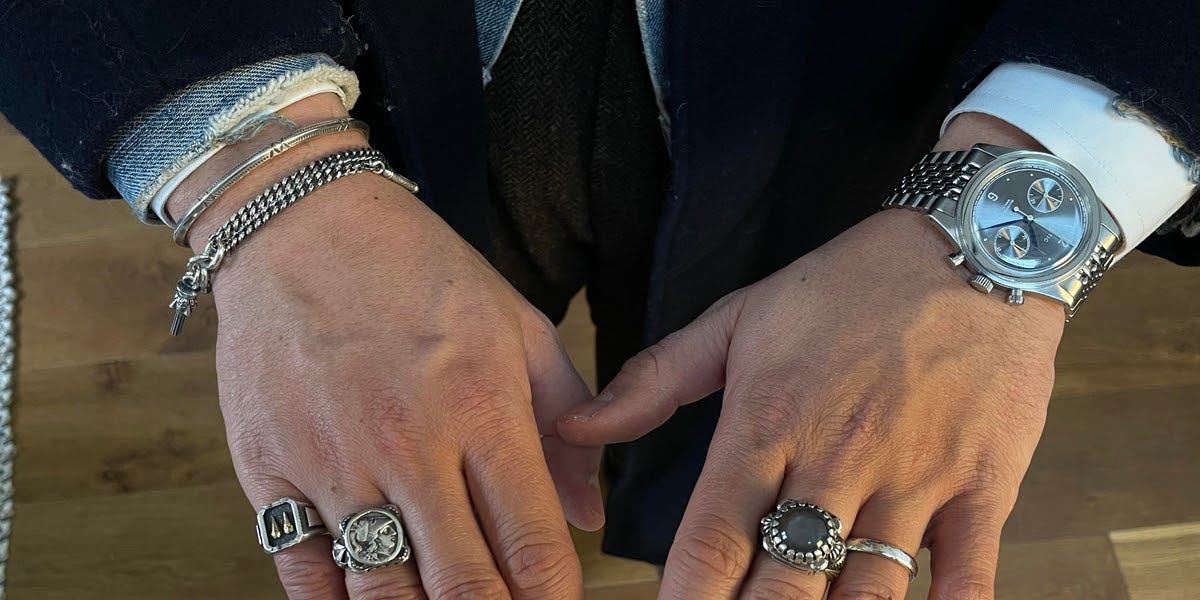 Pinterest bague homme clearance