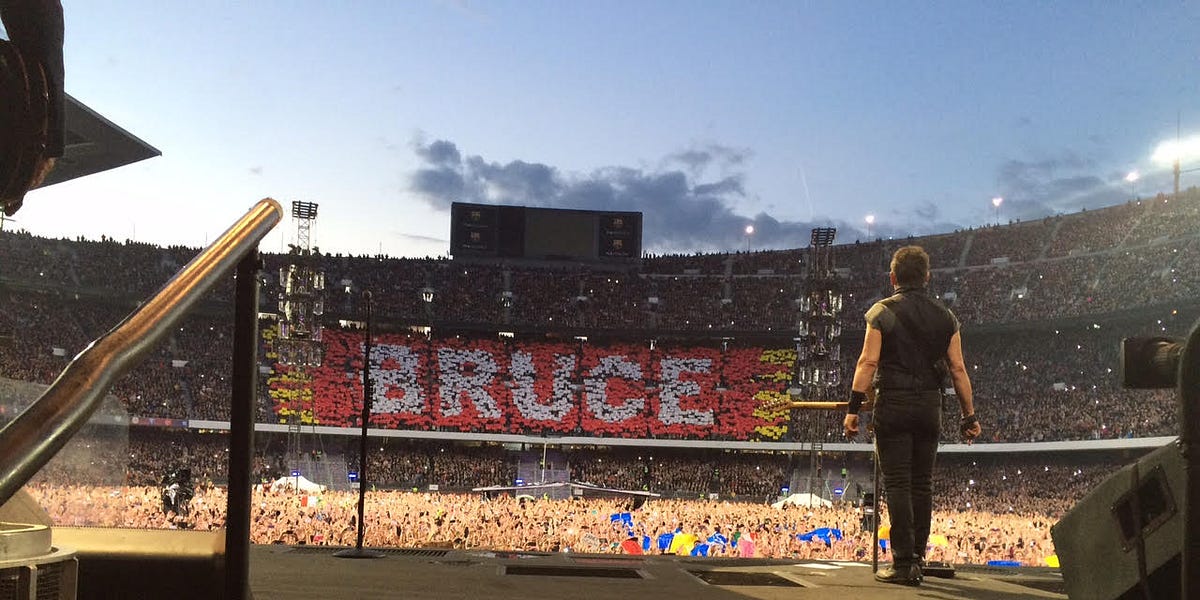 BARCELONA IS COMING by Bruce Springsteen's Tour News