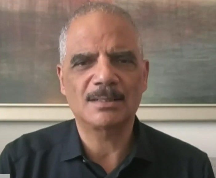 Eric Holder Calls Out Jim Jordan For Damaging America