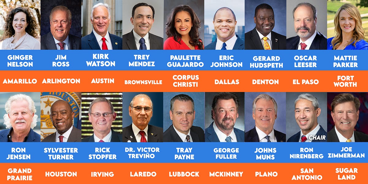 About Texas' Big City Mayors Texas' Big City Mayors