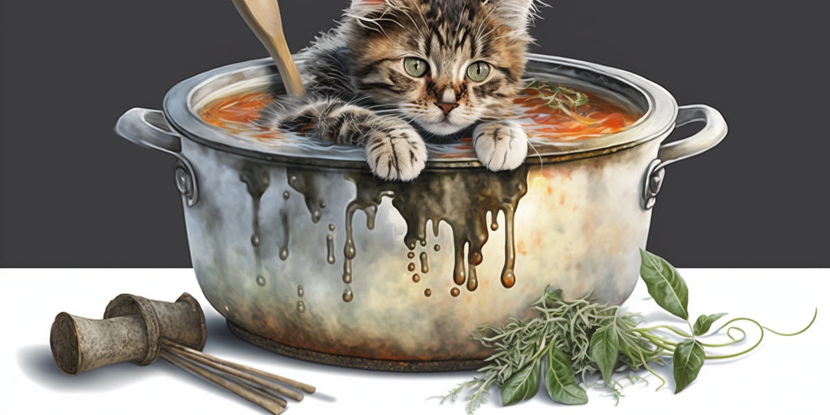 Cooking for on sale cats