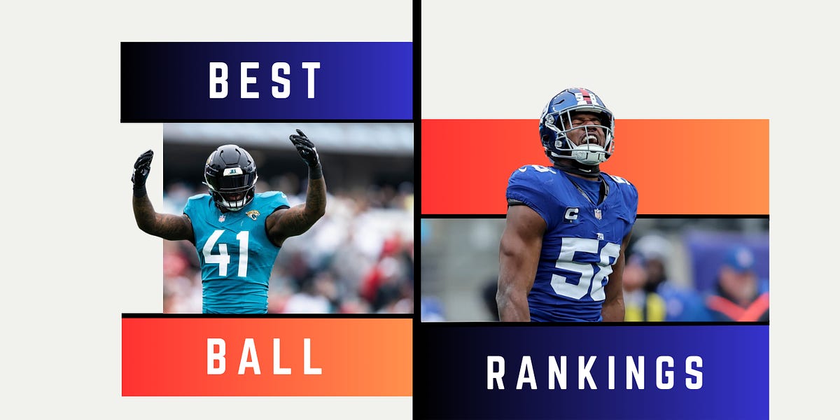 2024 IDP Best Ball Rankings The IDP Show