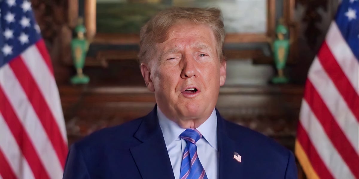 President Trump Thanksgiving Message