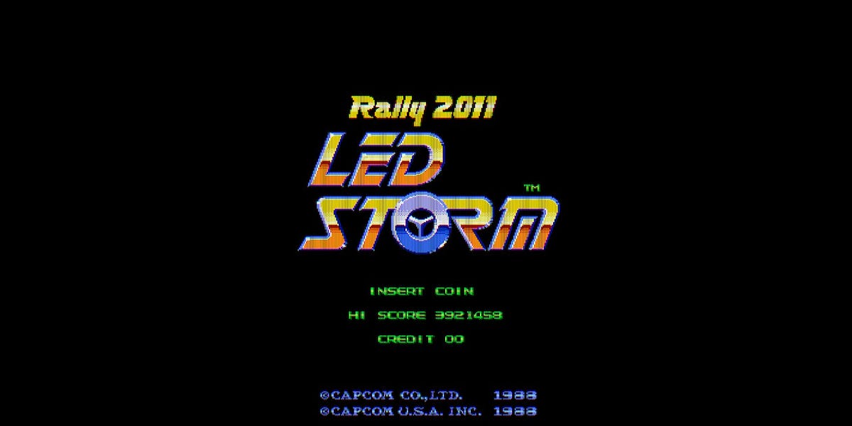 XP Arcade: Rally 2011 LED Storm - by Marc Normandin