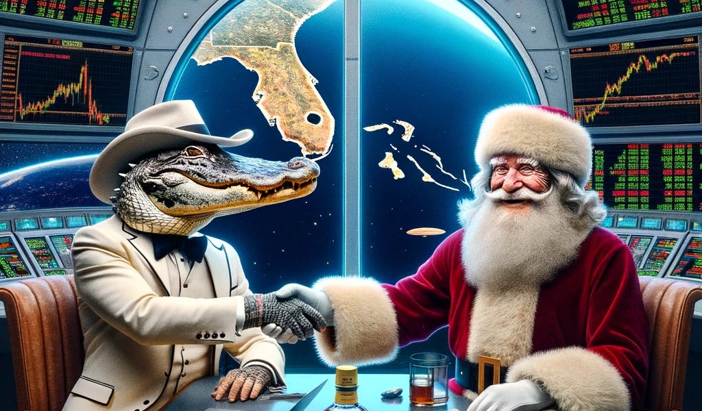 Postcards: Merry Christmas from the Florida Republic