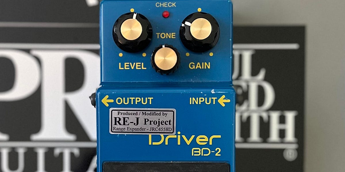 How To Modify A BOSS Blues Drive BD-2 Overdrive Pedal