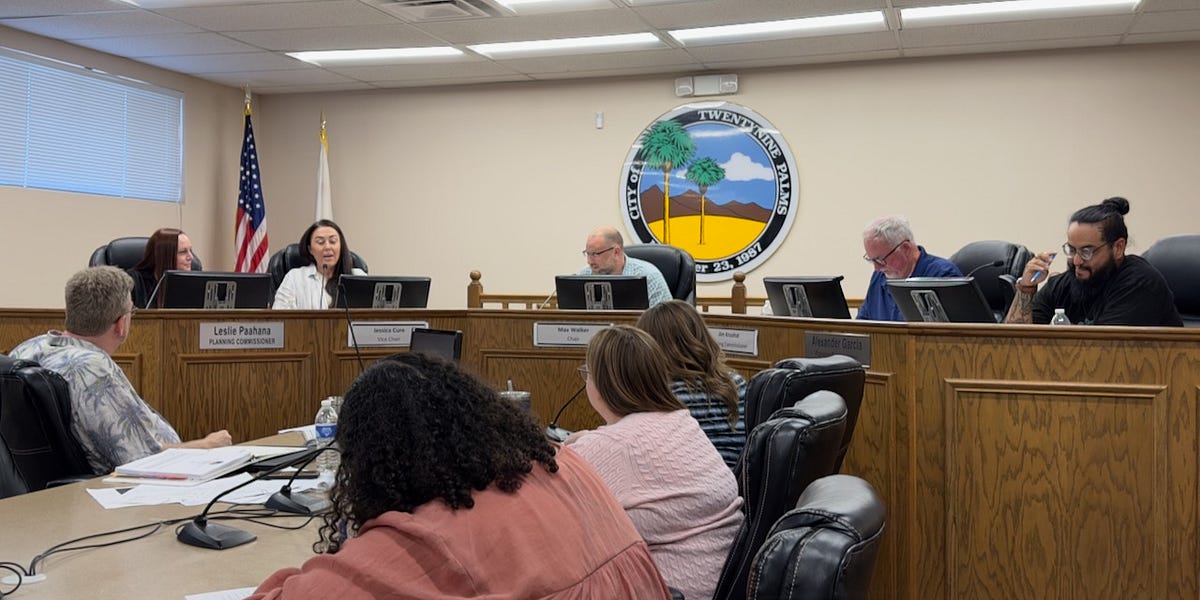 RECAP 29 Palms Planning Commission, April 16, 2024