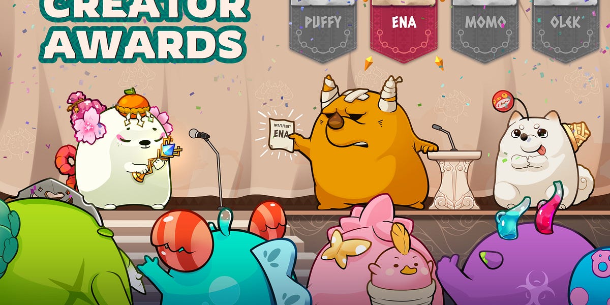 The first Axie and Ronin Creator Awards are coming to Lunacia!