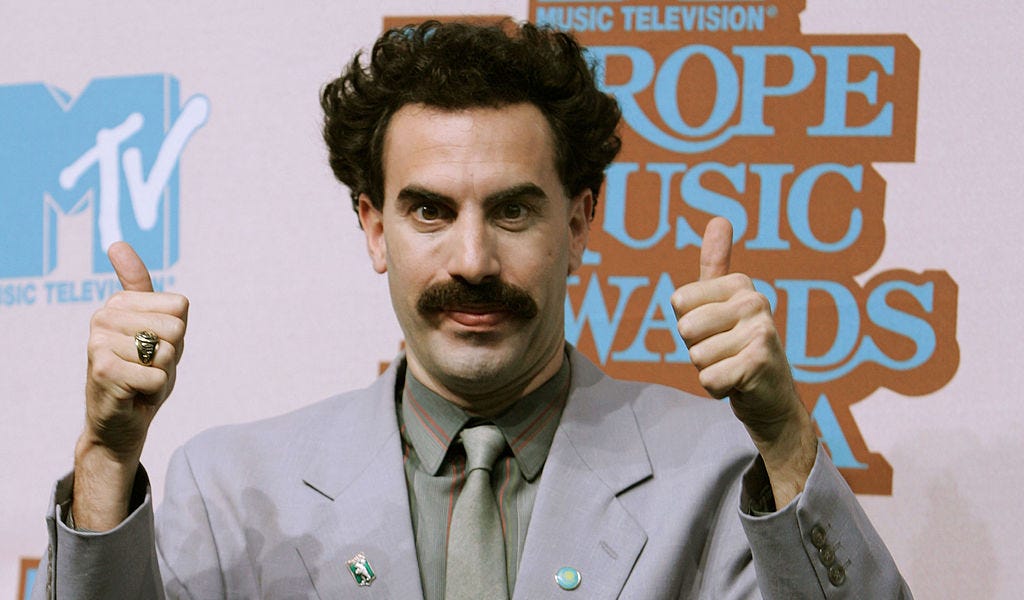 Borat's Censorship Quest