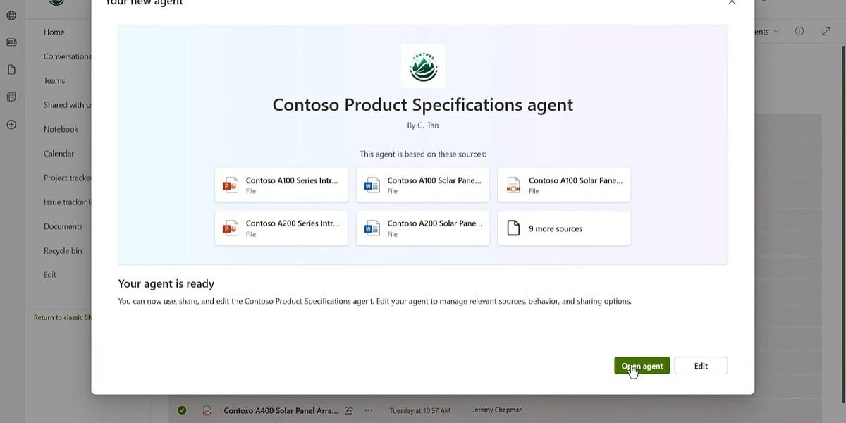 Get to know SharePoint agents - by Mark Kashman