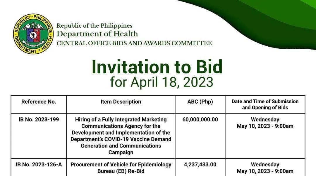Covid 19 Vaccines for the Philippines Childhood Schedule PHP60M for