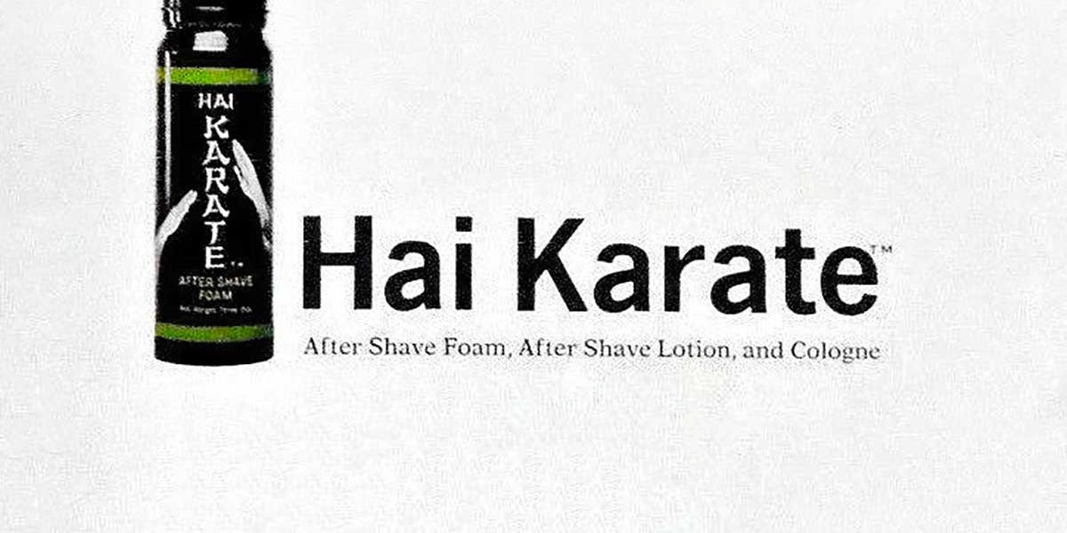 Hai Karate The TAG Body Spray of the 1960s The Retroist