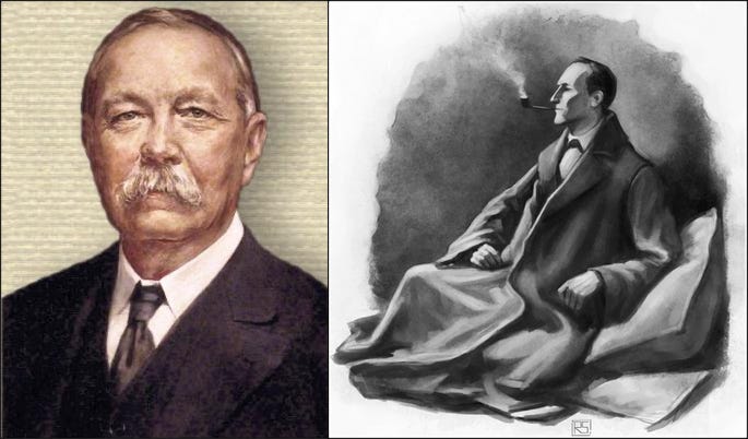 Arthur Conan Doyle and Sherlock Holmes