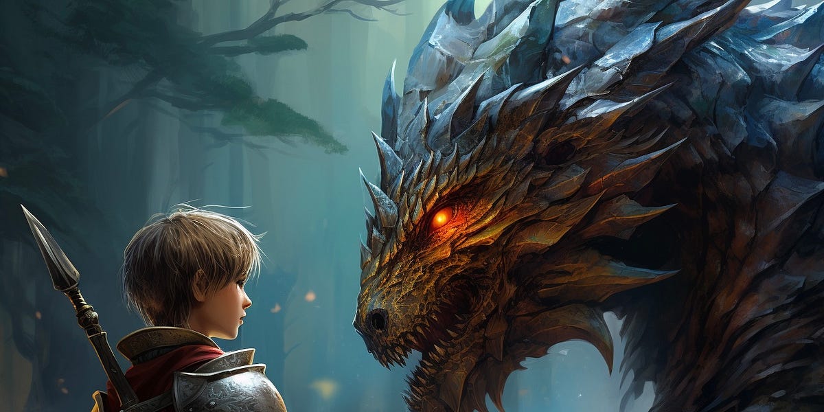 Dragon-Savior - by Hala Dika - Ye Olde Tyme News