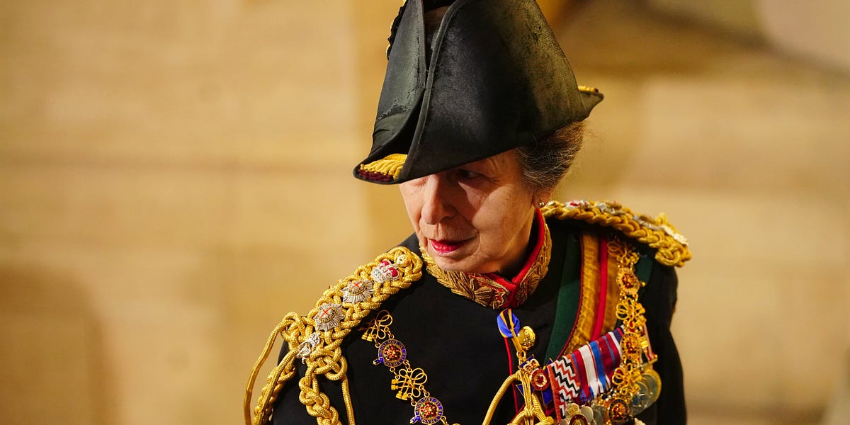 Princess Anne we salute you! - by Andrea Caamano