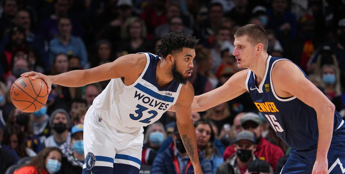 Timberwolves vs. Nuggets (Win Percentage, Projected Lineups, Ranks