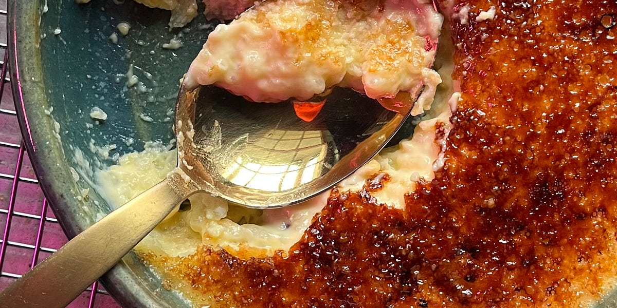 Malted Rice Pudding Two Ways - by Bronwen Wyatt