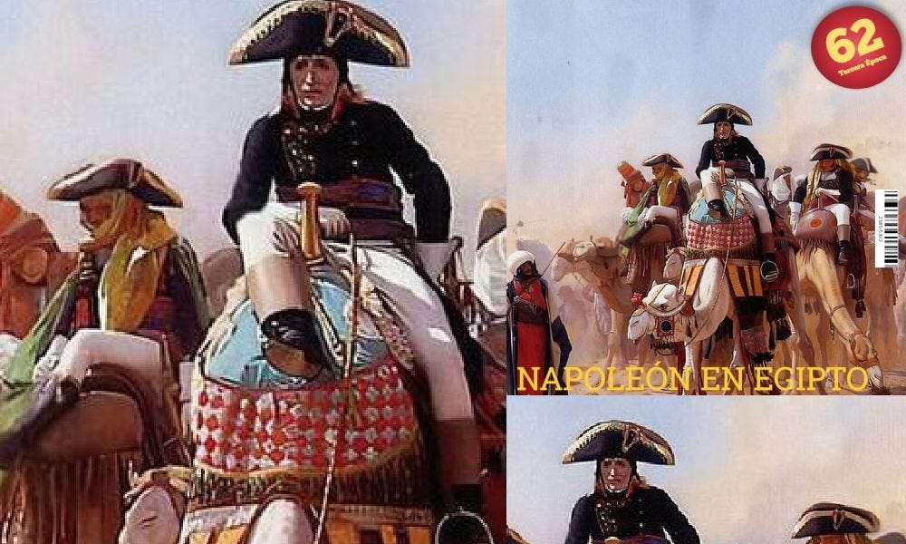 Napoleón en Egipto, la Campaña de las Pirámides