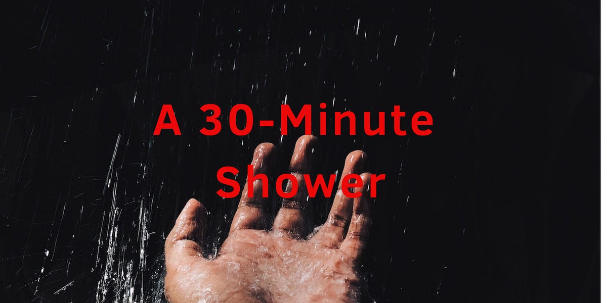 A 30Minute Shower by Chibuzo Lagos Convo