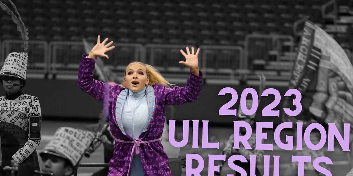 2023 UIL Region Results Spreadsheet by Aaron Blackley