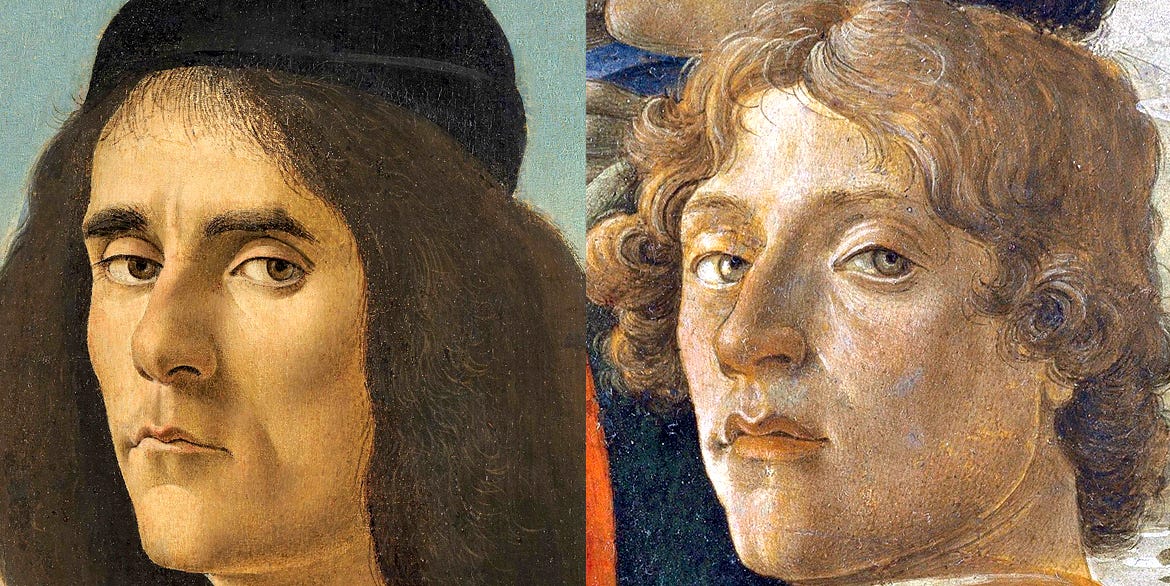 Do painters subconsciously paint themselves into their work?