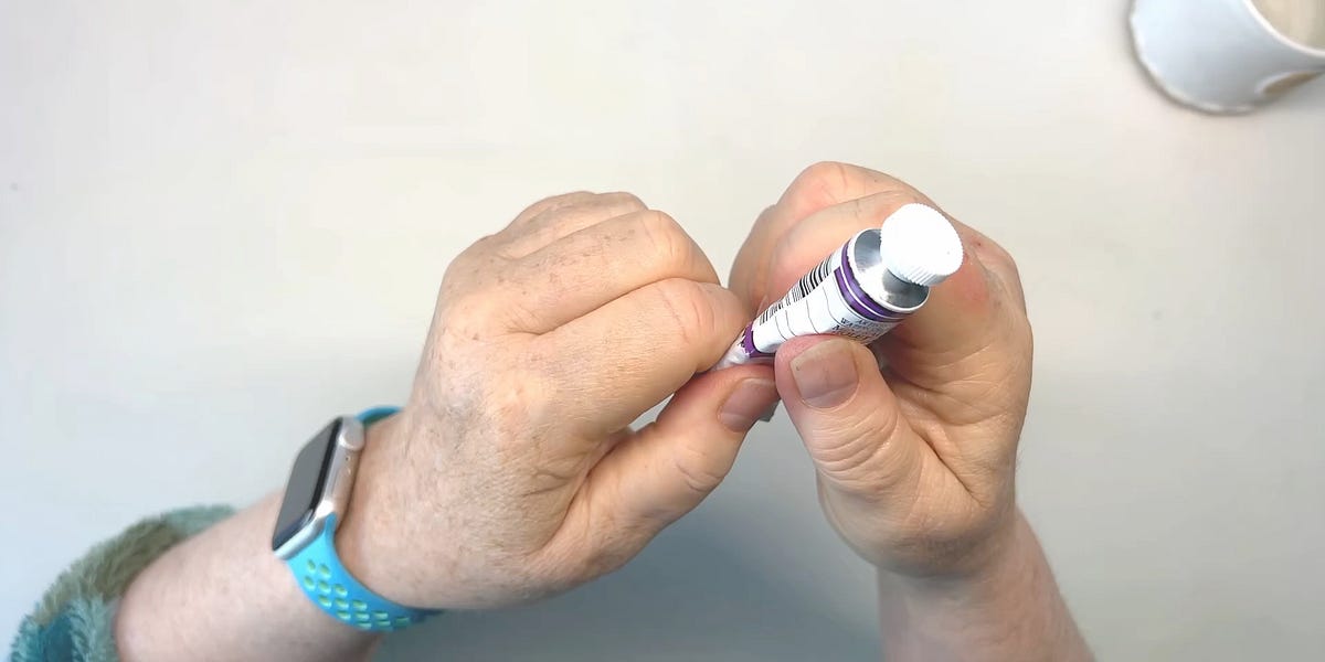 Reviving Dried Up Watercolor by Lynne Baur