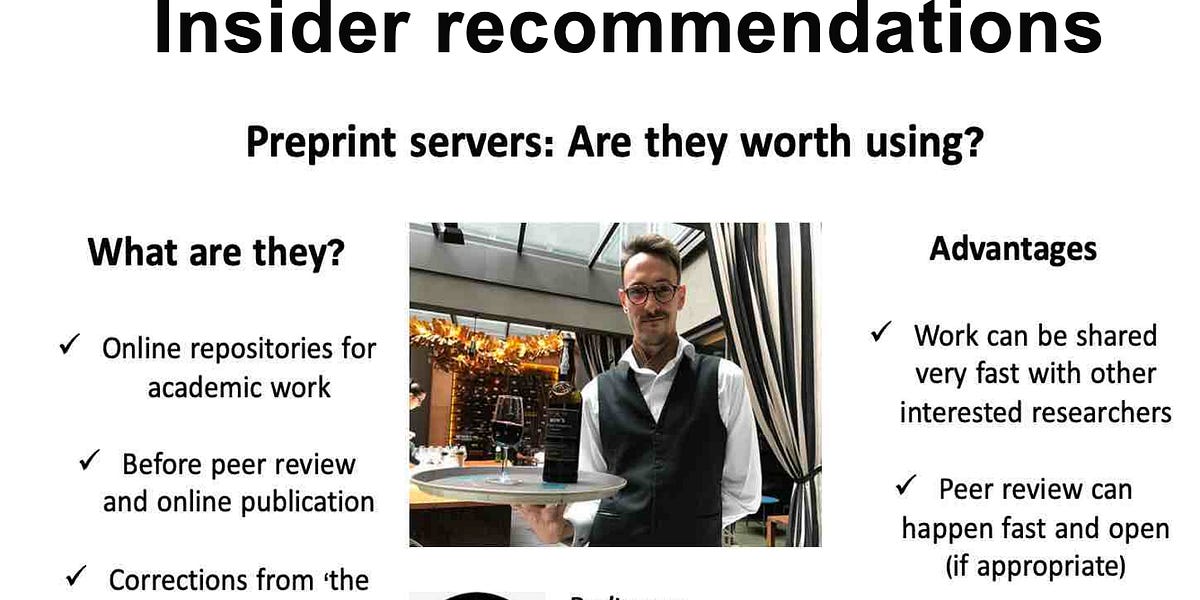 What are 'Preprints' and 'Preprint Servers' for research? Accelerate