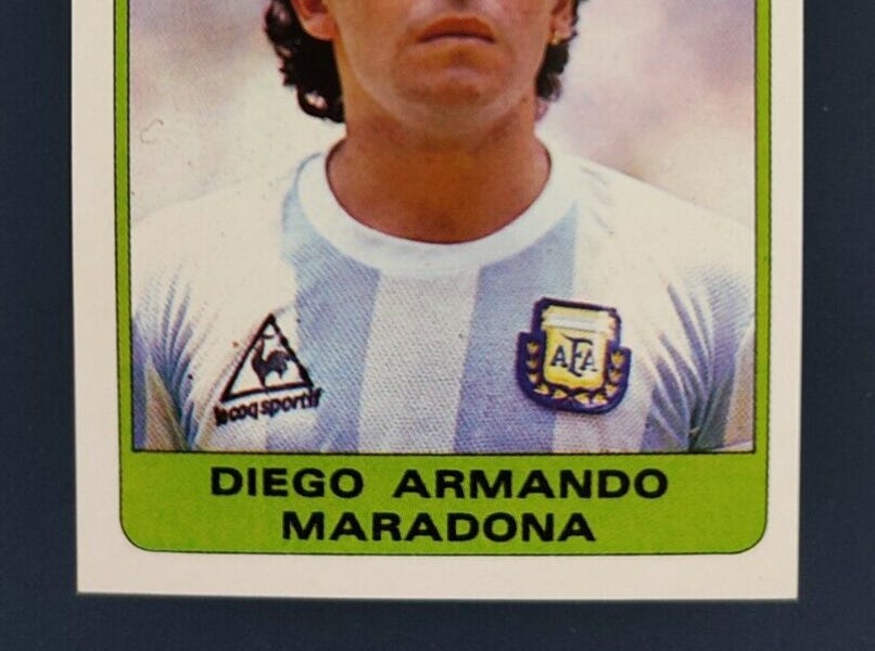 FRANCE FOOTBALL 2252 MARADONA FINALE COUPE 1989 OM