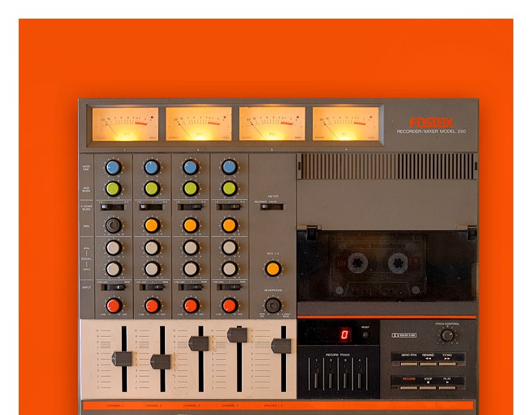 Soundmakers | Fostex & 4-Tracks - by Israel Nash