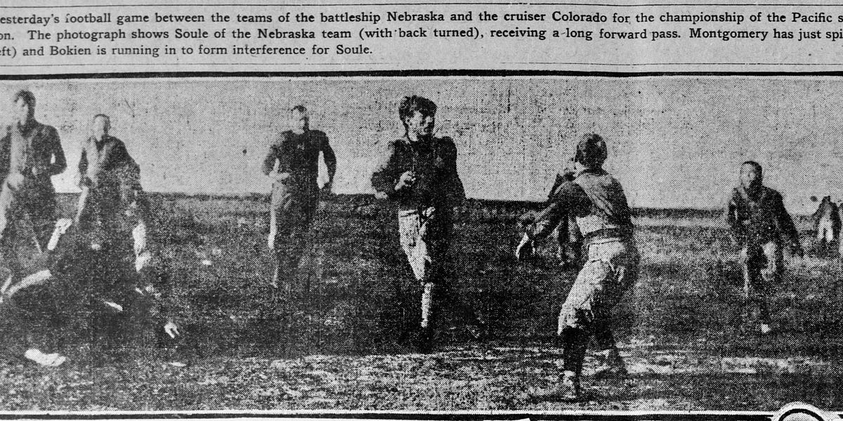 Today's Tidbit... Before There Was Pass Interference