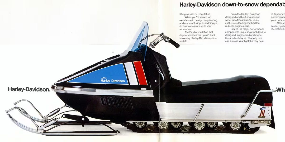 Harley davidson snowmobile for sale craigslist on sale