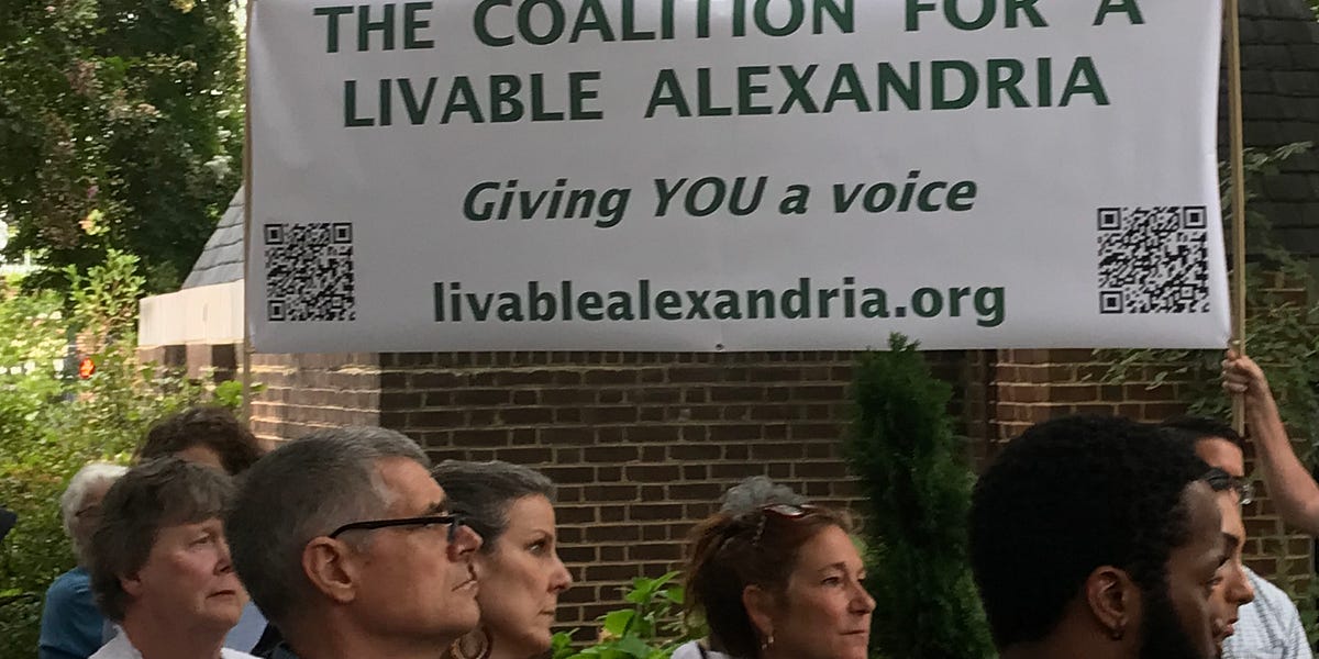 Coalition for a Livable Alexandria Launches by Mark Eaton