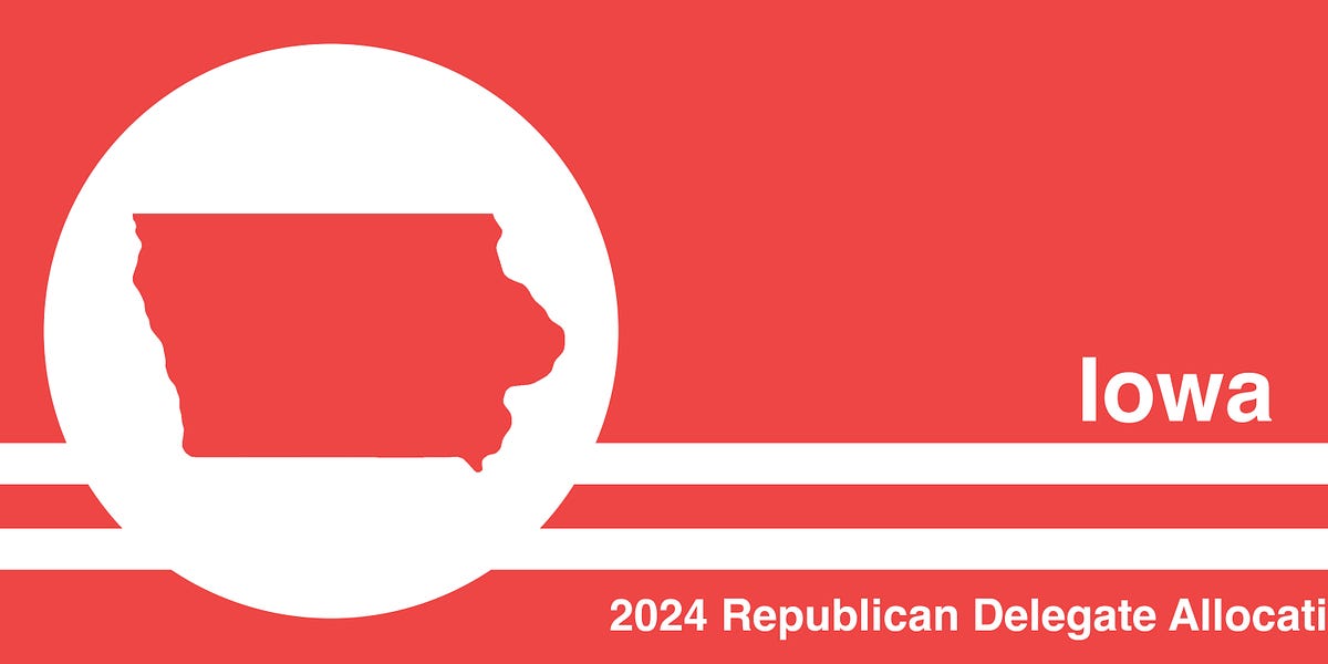 2024 Republican Delegate Allocation IOWA by Josh Putnam