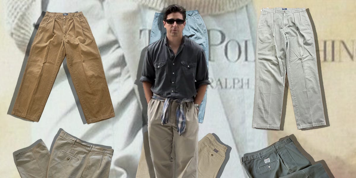 17 (More) Pairs of Vintage Polo Chinos To Buy Right Now