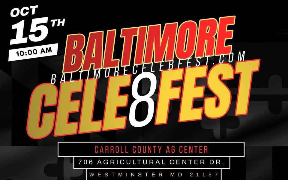 Baltimore Celebfest 8 Date Announced by Jeff Quinton