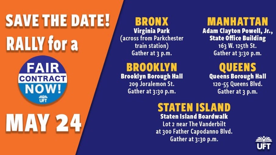 UFT Let’s Fight for the Contract We Deserve