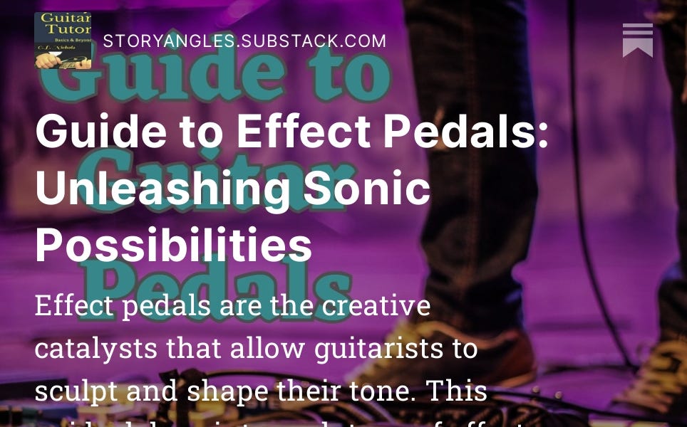 Guide to Effect Pedals Unleashing Sonic Possibilities