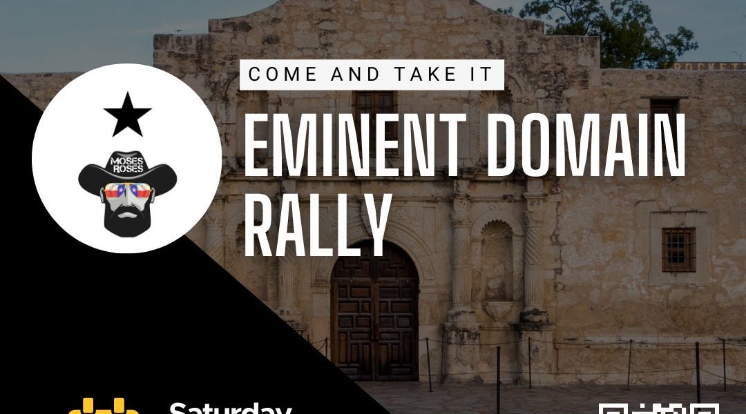 PROTEST: San Antonio Is Using Eminent Domain to Steal a Man's Business