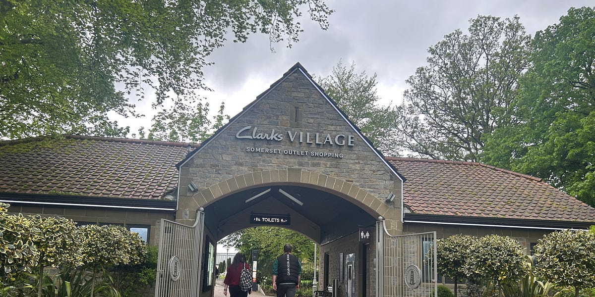 Clarks Village Shopping Centre by Roland Millward