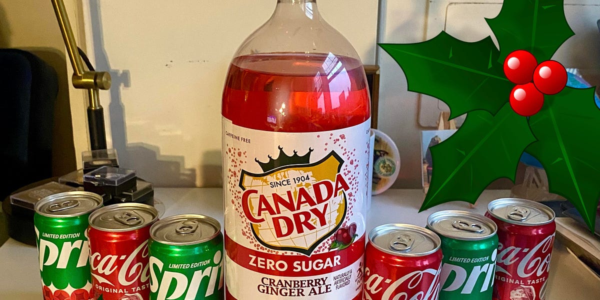 A Holiday Soda Breakdown by Emma Baccellieri