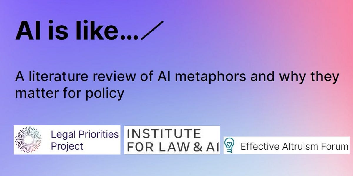 The Role of AI Metaphors in Shaping Regulations