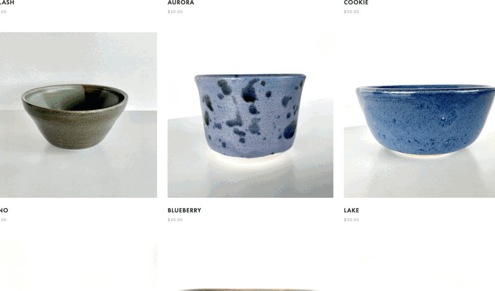 Pottery Drop + Real Life by Rachel Jackson