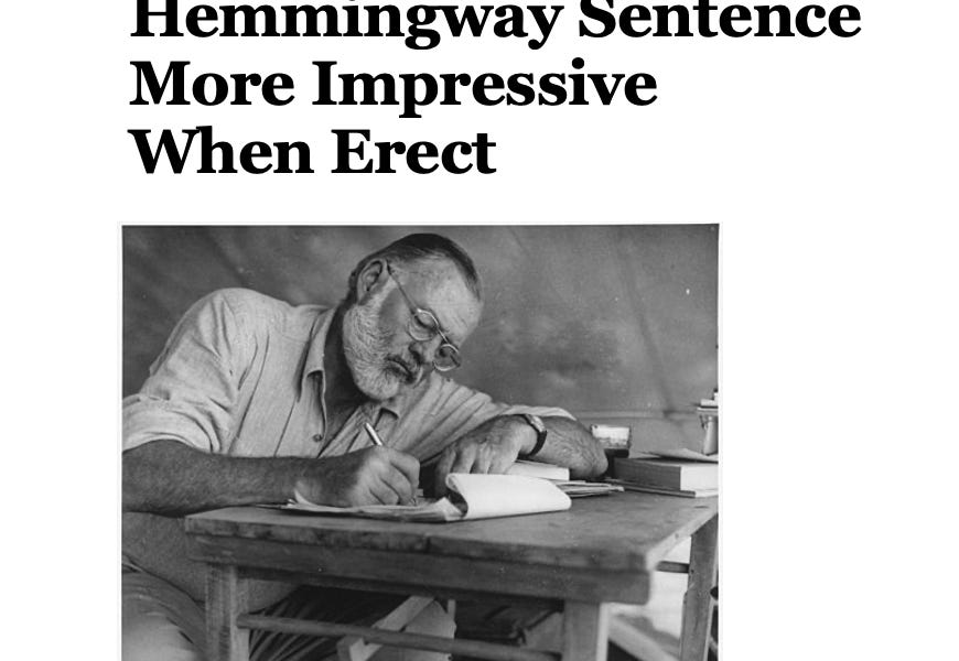 Hemmingway Sentence Dumb Pile hemmingway-sentence-dumb-pile