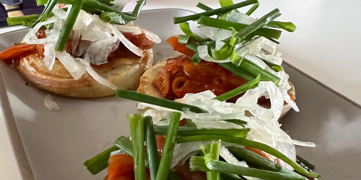 Issue 125 Korean Radish Pancakes by Mitchell Davis