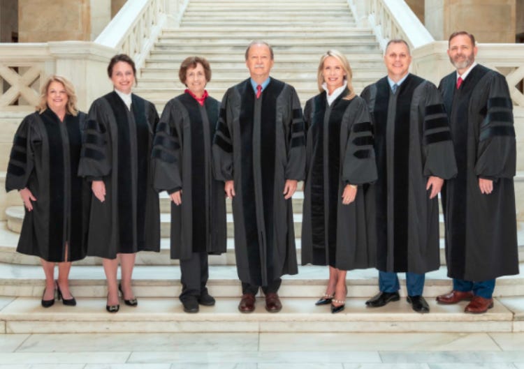 Arkansas State Supreme Court Ruling by Jimmie Cavin