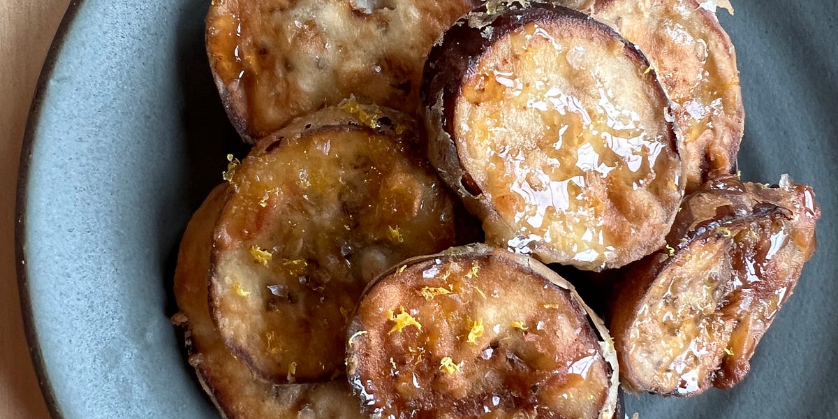 Fried eggplant with honey from Spain's deep south